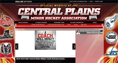 Desktop Screenshot of centralplainshockey.com